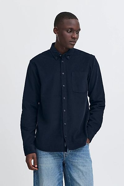 Blend Langarmhemd "BHDEMIR", Stilvolles Cordhemd mit Brusttasche günstig online kaufen