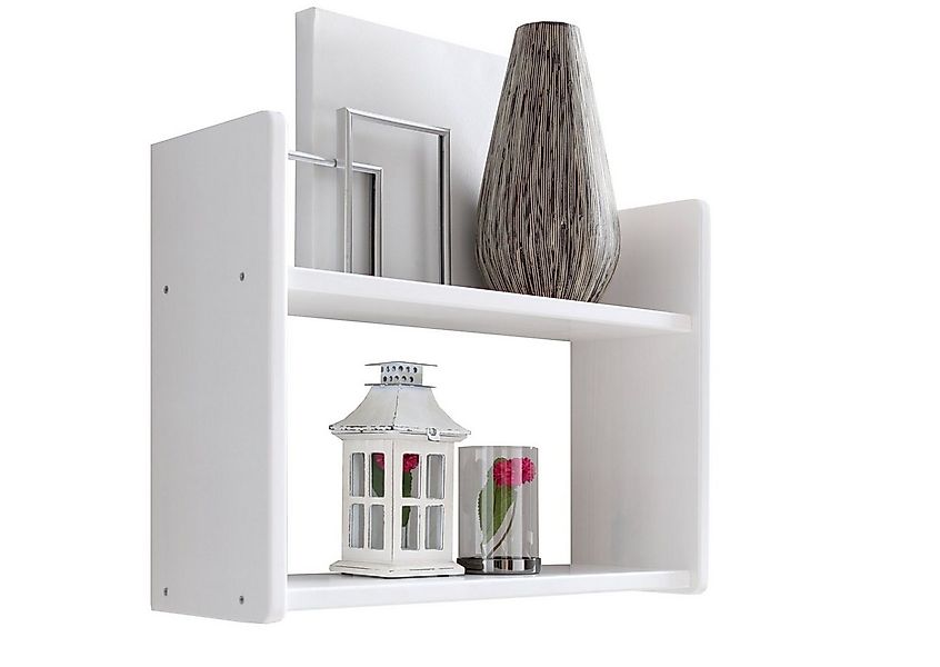 Ticaa Wandregal Wandregal Hängeregal Kiefer Weiß, in verschiedenen Variante günstig online kaufen