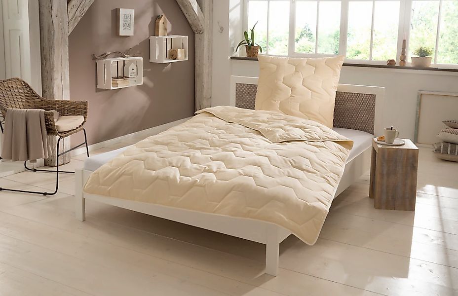 Älgdröm Naturfaserbettdecke "Baumwolle 60 C, Bettdecke 135x200 cm, 155x220 günstig online kaufen