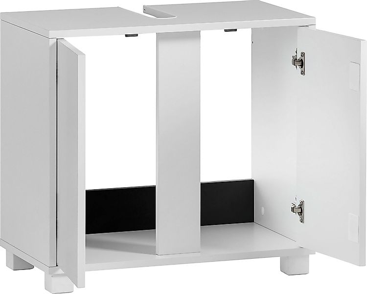 welltime Waschbeckenunterschrank "Dex" Badmöbel, Breite 60cm günstig online kaufen