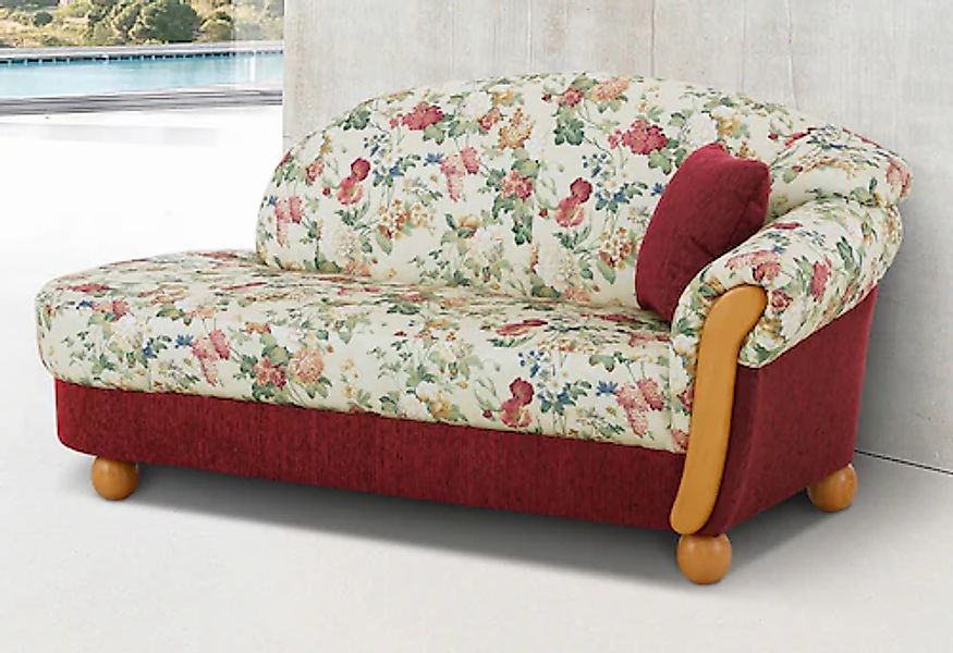 Home affaire Ottomane »Milano, bequemes solitär Sofa im Landhaus-Stil, B/T/ günstig online kaufen
