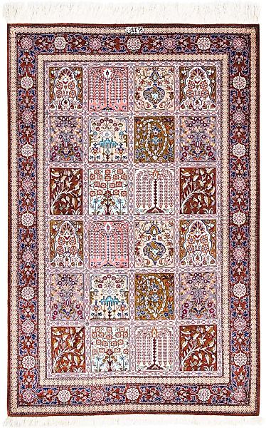 morgenland Orientteppich »Perser - Ghom - 122 x 77 cm - mehrfarbig«, rechte günstig online kaufen