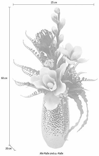Kunstpflanze Magnolie, I.GE.A., Höhe 60 cm günstig online kaufen