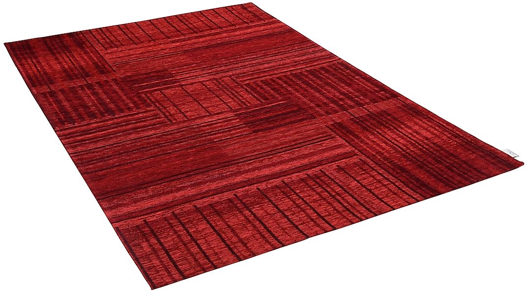 TOM TAILOR HOME Teppich »Stripy Pat«, rechteckig, 5 mm Höhe, Flachgewebe, m günstig online kaufen