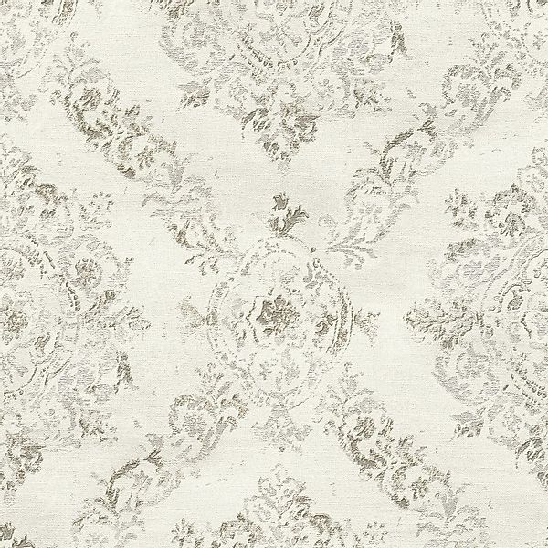 PROFHOME 387072-GU Barock Tapete Romantisch Creme Platin Beige 0,53 m x 10, günstig online kaufen