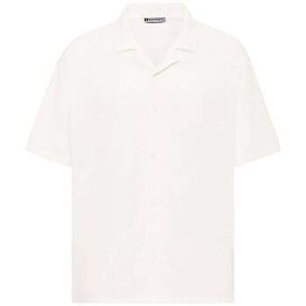 Dandalo  Hemdbluse Dave Oversize Lapel Collar Short Sleeve Shirt günstig online kaufen