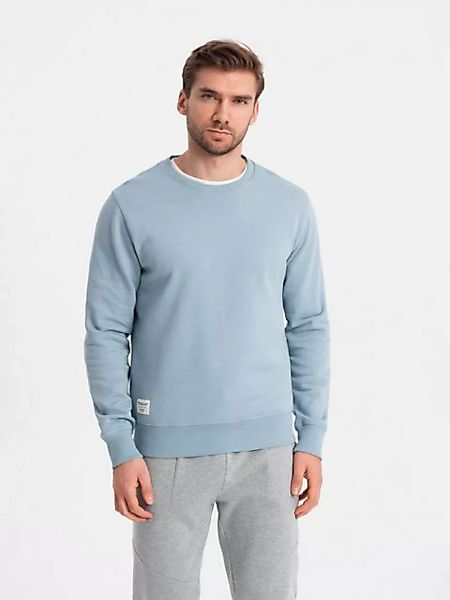 OMBRE Sweatshirt Herren BasicSweatshirt mit Rundhalsausschnitt günstig online kaufen