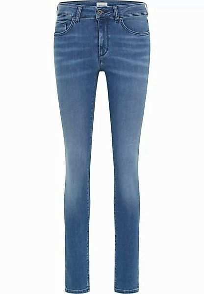 Mustang Damen Jeans SHELBY Skinny Fit - Blau - Medium Blue Denim günstig online kaufen