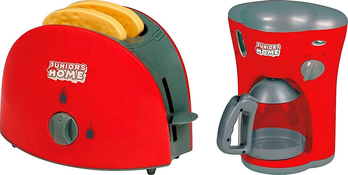 Happy People Kinder-Haushaltsset Toaster und Kaffeemaschine, mit Licht- und günstig online kaufen