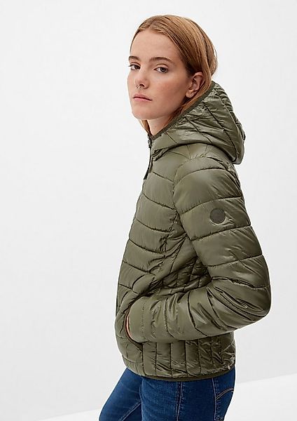 QS Winterjacke Outdoor-Jacke Steppjacke mit Kapuze günstig online kaufen