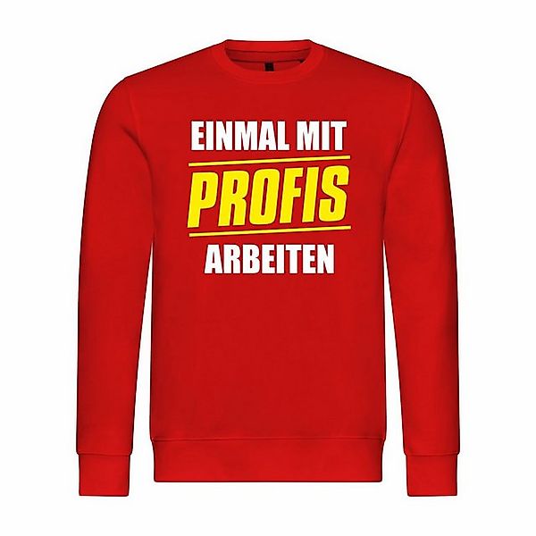 deinshirt Kapuzenpullover Herren Pullover Einmal mit Profis arbeiten Mit Pr günstig online kaufen