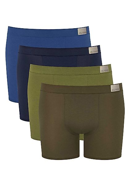 sloggi Boxershorts "Boxershort GO Natural Short C4P 4P 4er Pack" günstig online kaufen