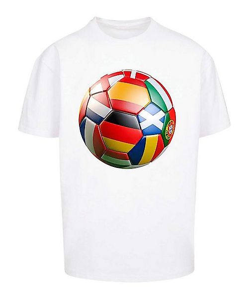 Mister Tee T-Shirt Football'S Coming Home Europe Tour Oversize T-Shirt Baum günstig online kaufen