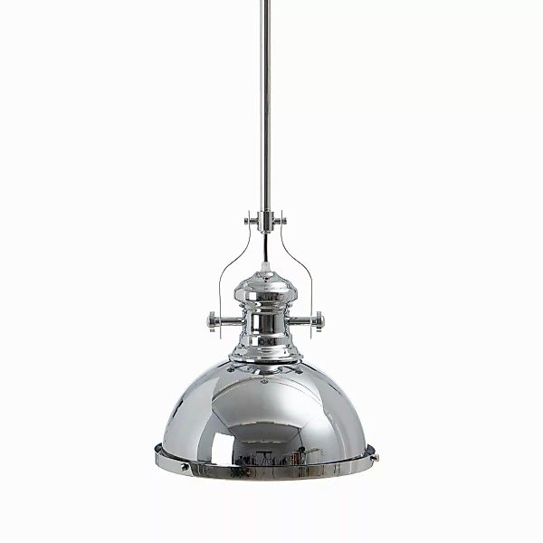 Deckenlampe 31 X 31 X 40 Cm Metall Silber günstig online kaufen