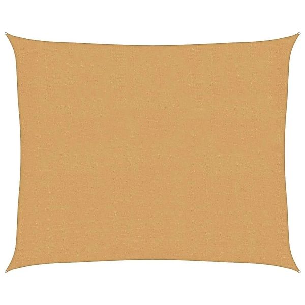 vidaXL Sonnensegel 160 g/m² Rechteckig Sandfarbe 2,5x3 m HDPE 4002034 günstig online kaufen