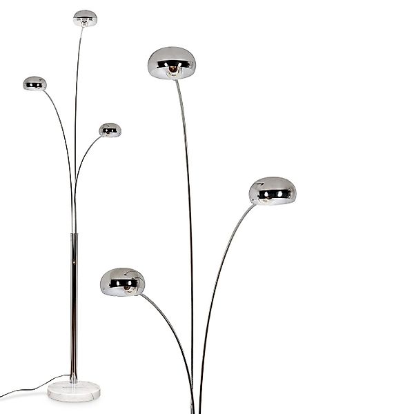 hofstein Stehlampe Stehlampe aus Metall/Glas in günstig online kaufen