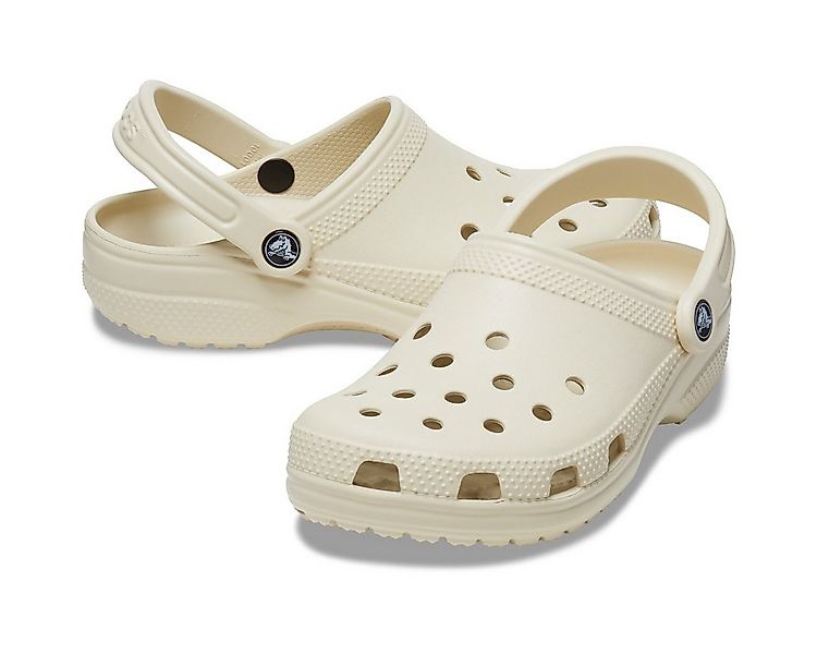 Crocs Sandale Classic Clog Bone beige Badeschuh günstig online kaufen