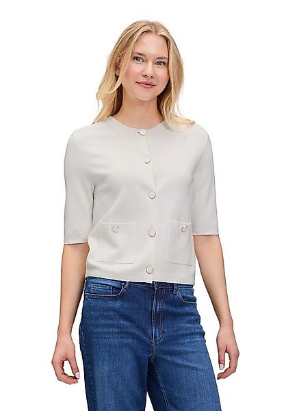 Betty&Co Strickjacke Damen mit Knopfleiste (1-tlg) günstig online kaufen