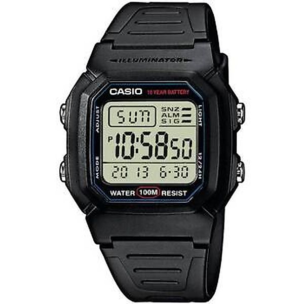 CASIO TIMELESS COLLECTION Chronograph W-800H-1AVES, Quarzuhr, günstig online kaufen