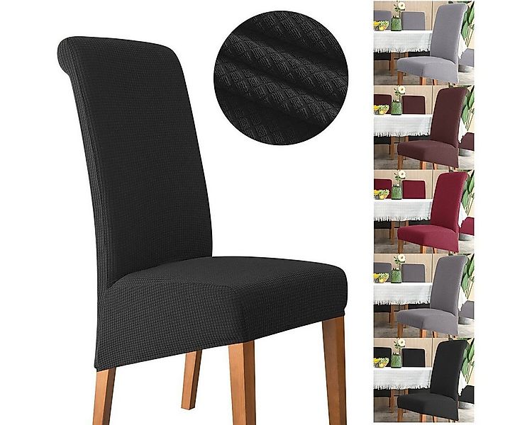Simloveve Stuhlhusse Stretch Stuhlhussen, Universelle Passform Stuhlbezüge günstig online kaufen