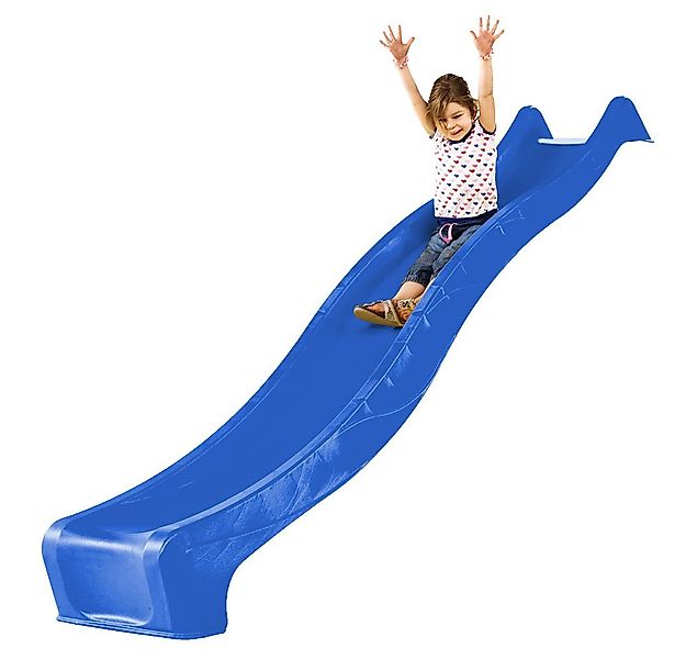 Wickey Rutsche Wellenrutsche Flash 300 cm – Outdoor-Rutsche mit Wasseransch günstig online kaufen