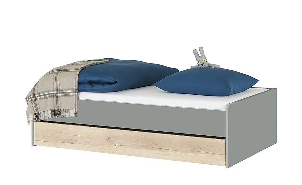 Duobett  Grow Up ¦ grau ¦ Maße (cm): B: 127 H: 54,5 Betten > Bettgestelle - günstig online kaufen