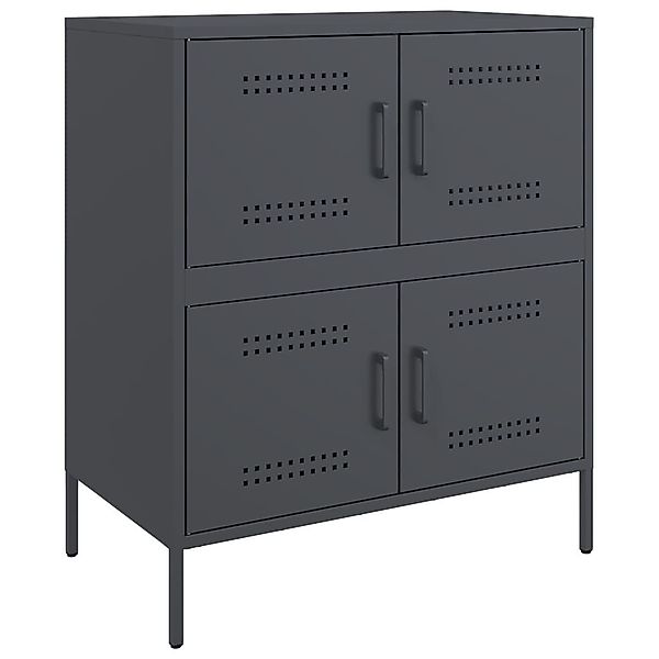 vidaXL Sideboard Sideboard Anthrazit 68x39x79 cm günstig online kaufen