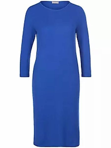 Strickkleid Schurwolle und Kaschmir include blau günstig online kaufen