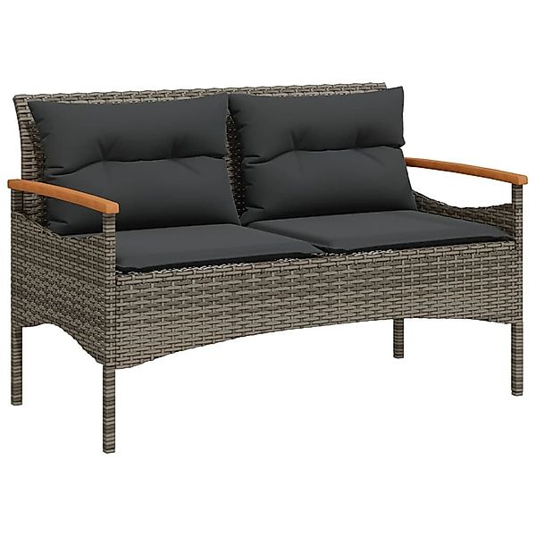 vidaXL Gartenbank Gartenbank mit Kissen 116x62,5x74 günstig online kaufen
