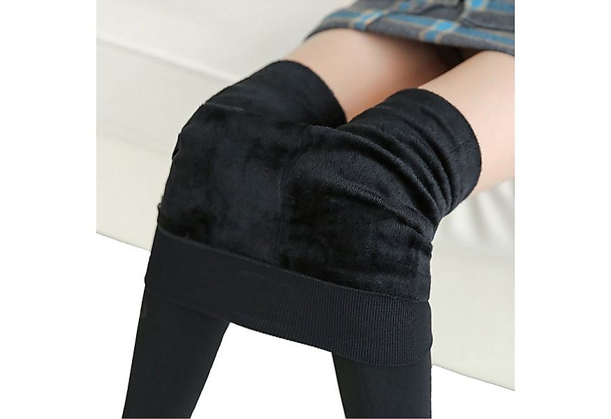 Refttenw Thermoleggings Damen Leggings mit Steigbügel, Warme Winterleggings günstig online kaufen
