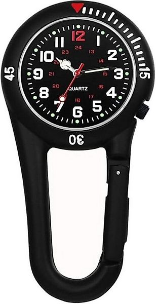 FELIXLEO Taschenuhr Taschenuhr mit Karabiner Quarz Analog Leuchtzifferblatt günstig online kaufen