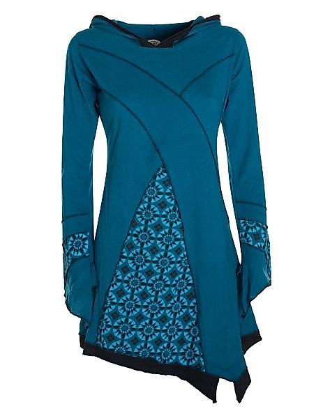 Vishes Zipfelkleid Langarm Damen Elfen Zipfelkleid günstig online kaufen