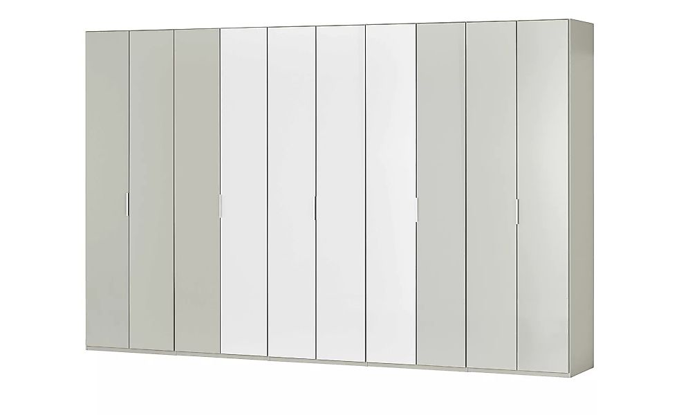 Wohnwert Falttürenschrank   Forum - grau - 375 cm - 216 cm - 58 cm - Schrän günstig online kaufen