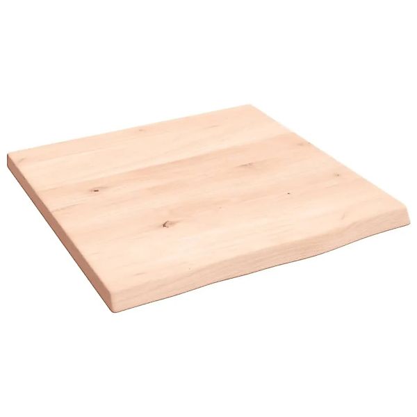 vidaXL Wandregal 40x40x2 cm Massivholz Eiche Unbehandelt 363509 günstig online kaufen