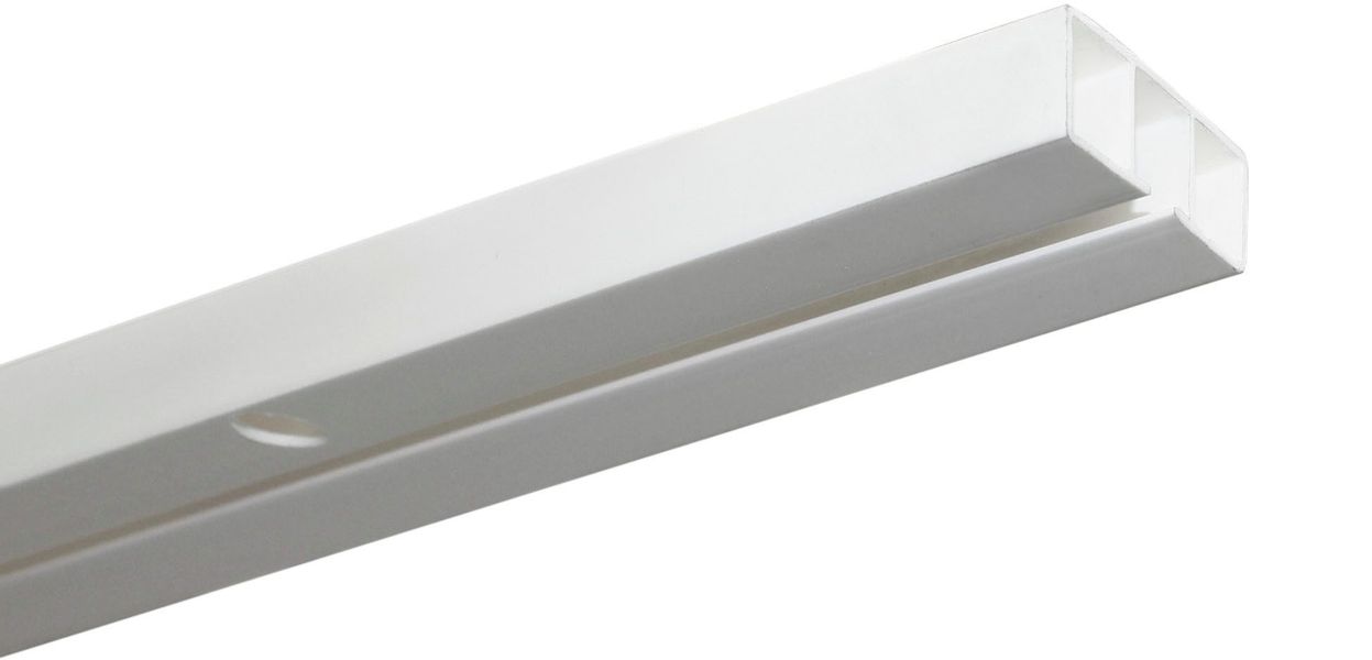 GARDINIA Vorhangschiene "Slim Line" 1 läufig-läufig mit Bohren, Deckenmonta günstig online kaufen
