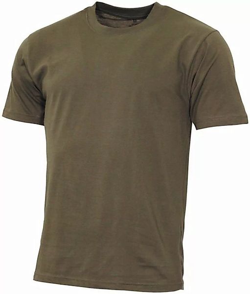 MFH T-Shirt Basic-T-Shirt oliv/grün Jagd-T-Shirt Baumwolle von Oefele Jagd günstig online kaufen