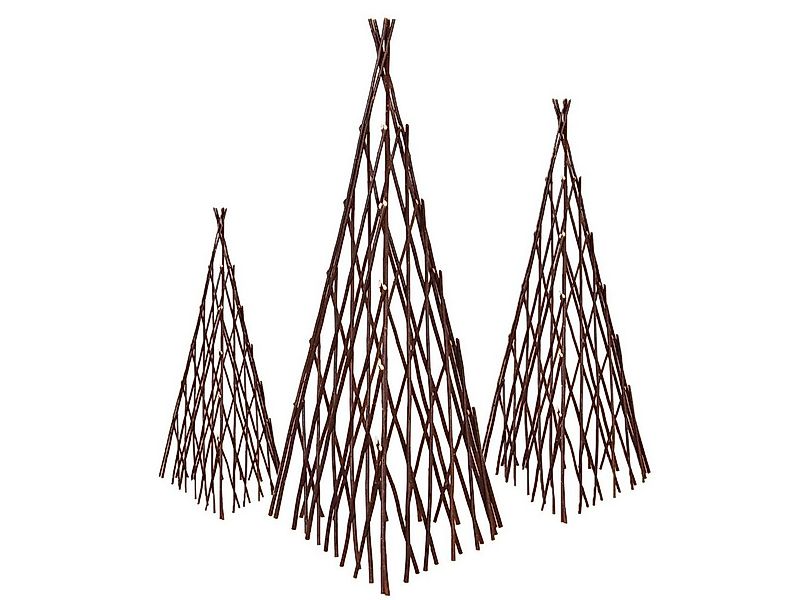 UNUS GARDEN Rankhilfe Rankgitter Pyramide 3er Set günstig online kaufen