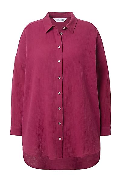 Studio Untold Hemdbluse Musselin Bluse oversized günstig online kaufen