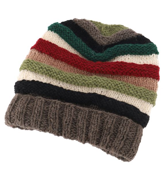 Guru-Shop Strickmütze Wollmütze aus Nepal, handgestrickte günstig online kaufen