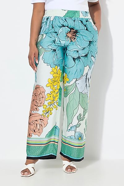Ulla Popken Schlupfhose Hose Blüten weites günstig online kaufen