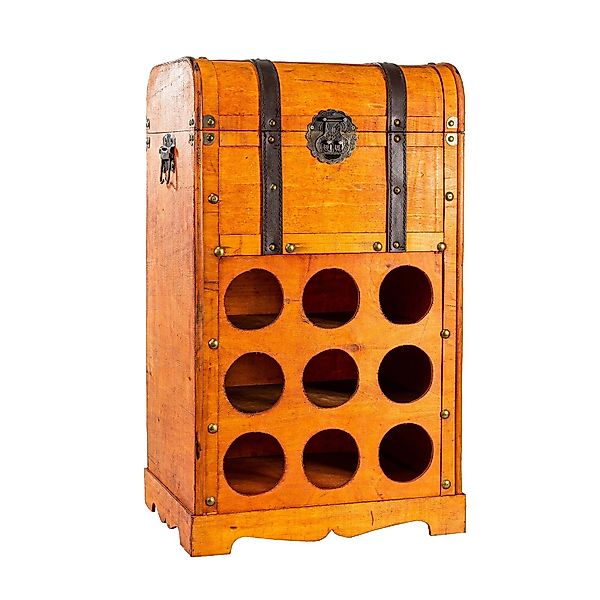 HTI-Living Weinregal Weinregal Truhe für 9 günstig online kaufen