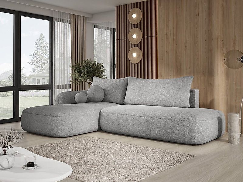 Luxusbetten24 Schlafsofa Designer Sofa Babu Bouclé, günstig online kaufen