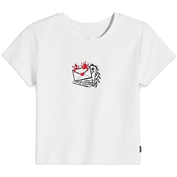 Converse  T-Shirts & Poloshirts LOVE LETTER T-SHIRT günstig online kaufen