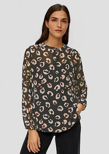 s.Oliver Druckbluse mit auffälligem Printmuster günstig online kaufen