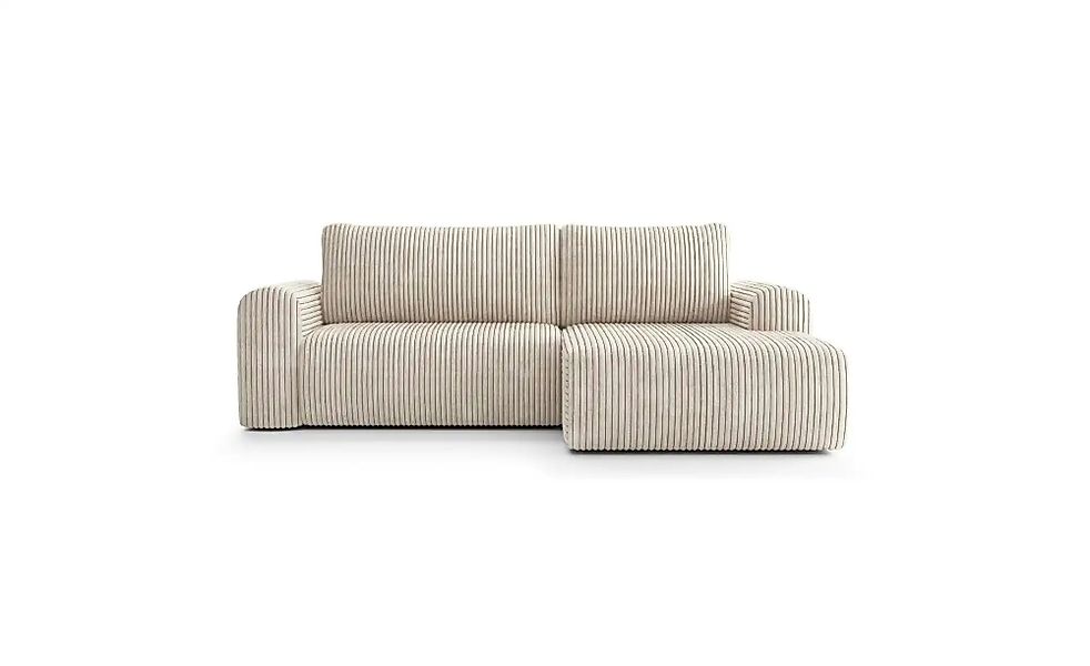 Selsey Ecksofa Lelu   ¦ beige ¦ Maße (cm): B: 243 H: 93 Polstermöbel > Sofa günstig online kaufen