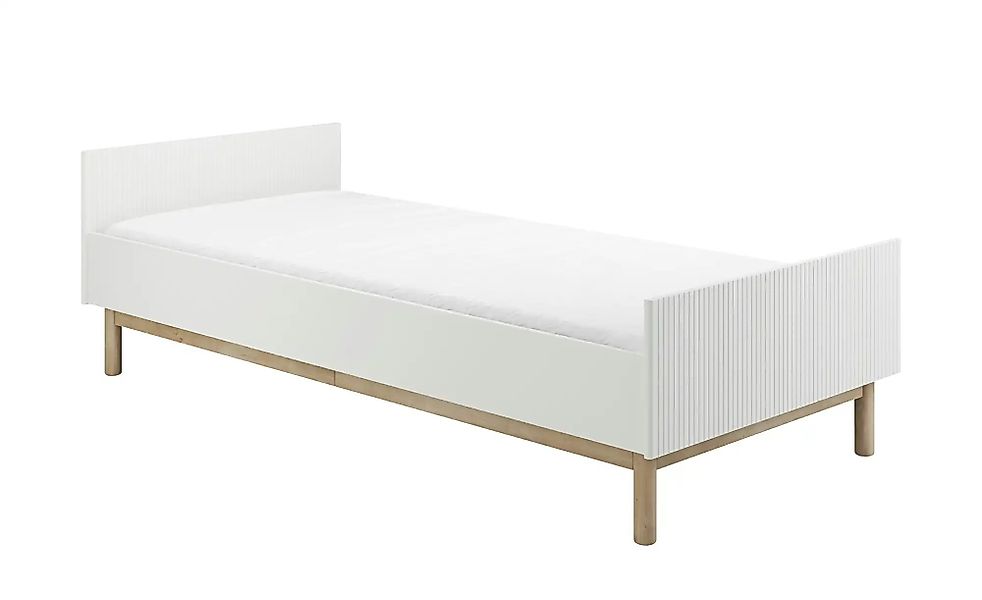 pinio Bett  Miloo ¦ weiß ¦ Maße (cm): B: 95,8 H: 62,7 Betten > Bettgestelle günstig online kaufen
