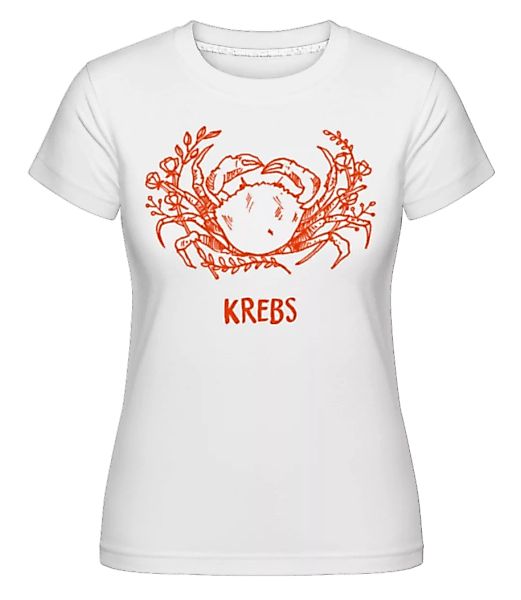 Kritzel Stil Sternzeichen Krebs · Shirtinator Frauen T-Shirt günstig online kaufen