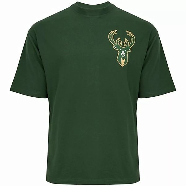 New Era Print-Shirt Oversized BACKPRINT Milwaukee Bucks günstig online kaufen