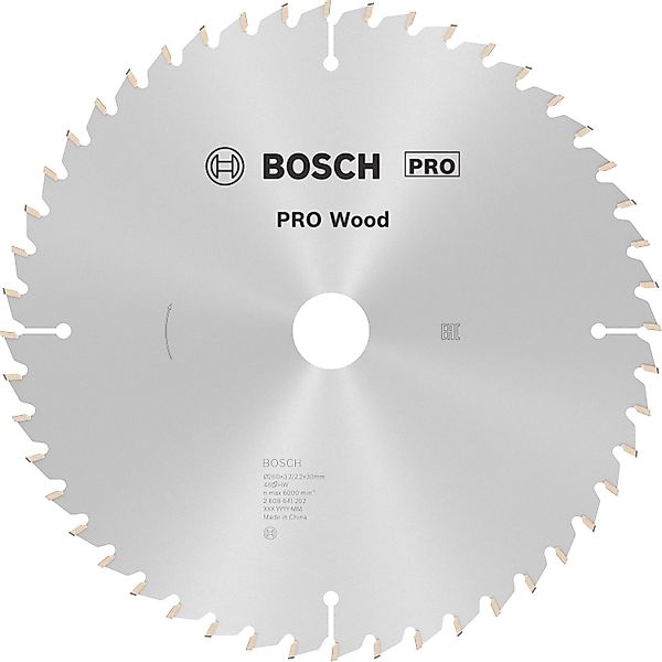 Bosch Kreissägeblatt Optiline Wood 260 mm x 32 mm x 30 mm 48 Zähne günstig online kaufen