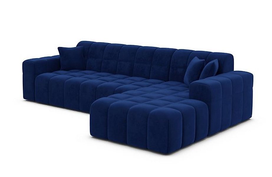 Sofa Dreams Ecksofa Ibiza L Form kurz Stoff, Ottomane - Ausrichtung wählbar günstig online kaufen